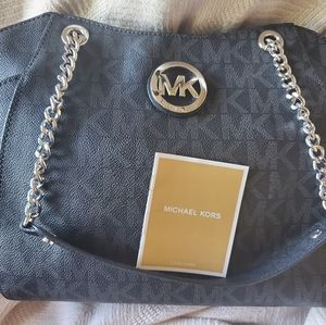 Michael Kors Black Logo Purse